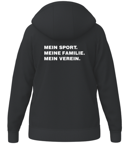 Wappen Brust + Mein Sport. Meine Familie. Mein Verein.