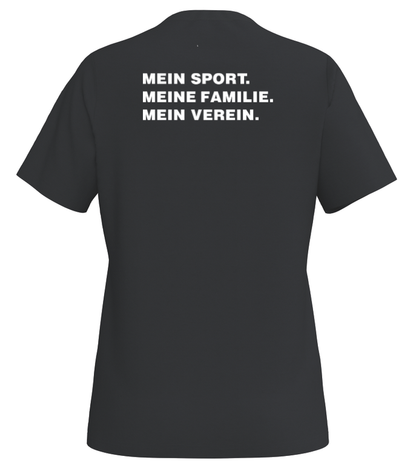 Wappen Brust + Mein Sport. Meine Familie. Mein Verein.