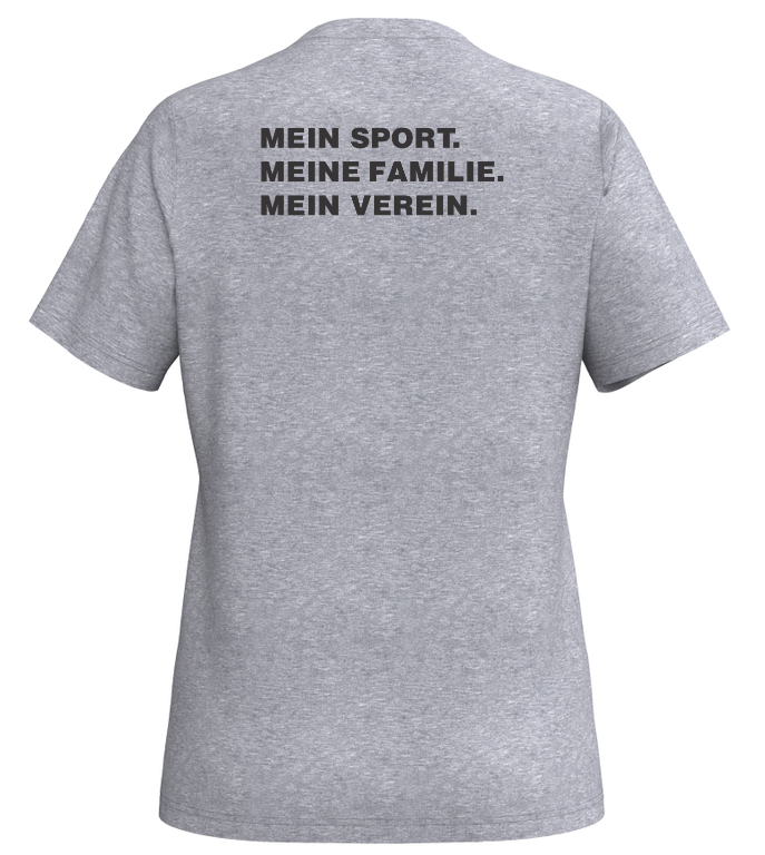 Wappen Brust + Mein Sport. Meine Familie. Mein Verein.