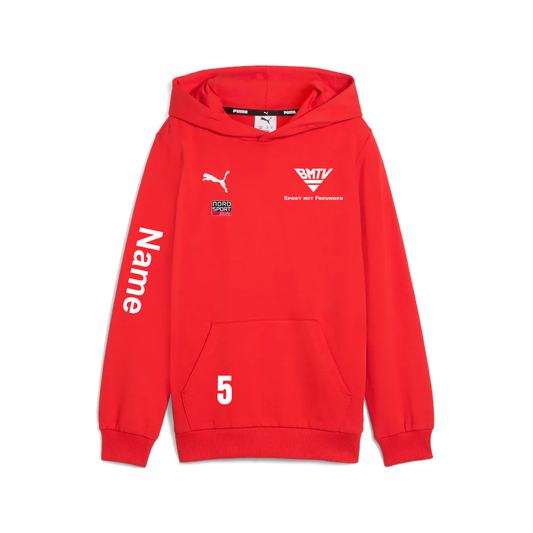 teamGOAL Casuals Hoody Wmn Rot