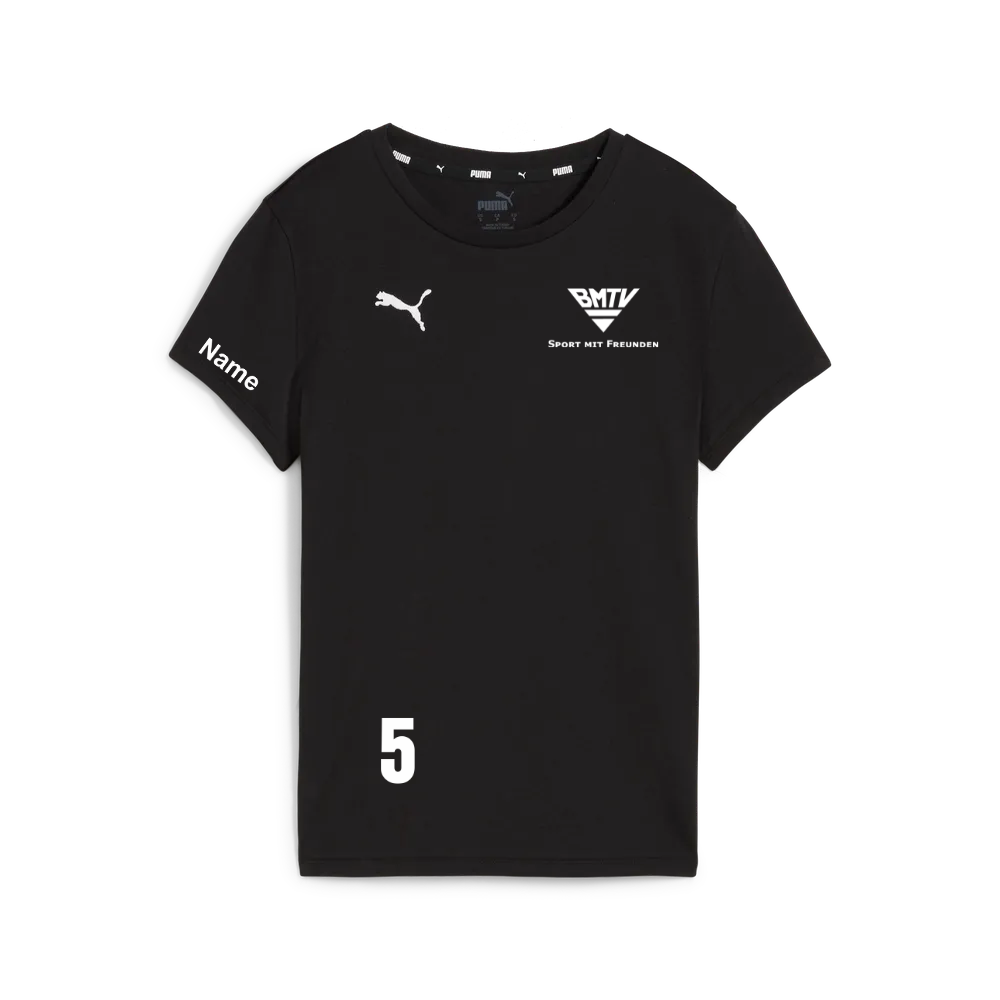 teamGOAL Casuals Tee Wmn Schwarz