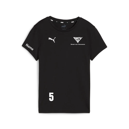 teamGOAL Casuals Tee Wmn Schwarz