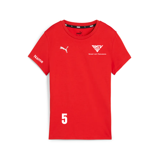 teamGOAL Casuals Tee Wmn Rot