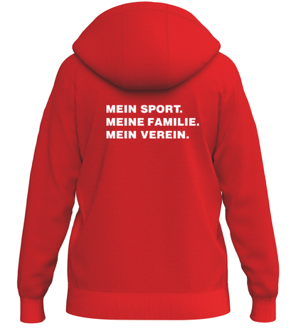 Wappen Brust + Mein Sport. Meine Familie. Mein Verein.