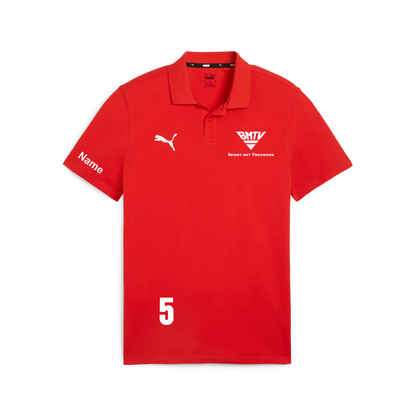 teamGOAL Casuals Polo Wmn ROT