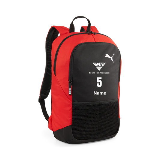 teamGOAL Backpack - rot/schwarz