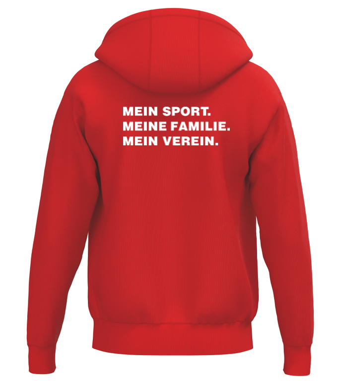 Wappen Brust + Mein Sport. Meine Familie. Mein Verein.