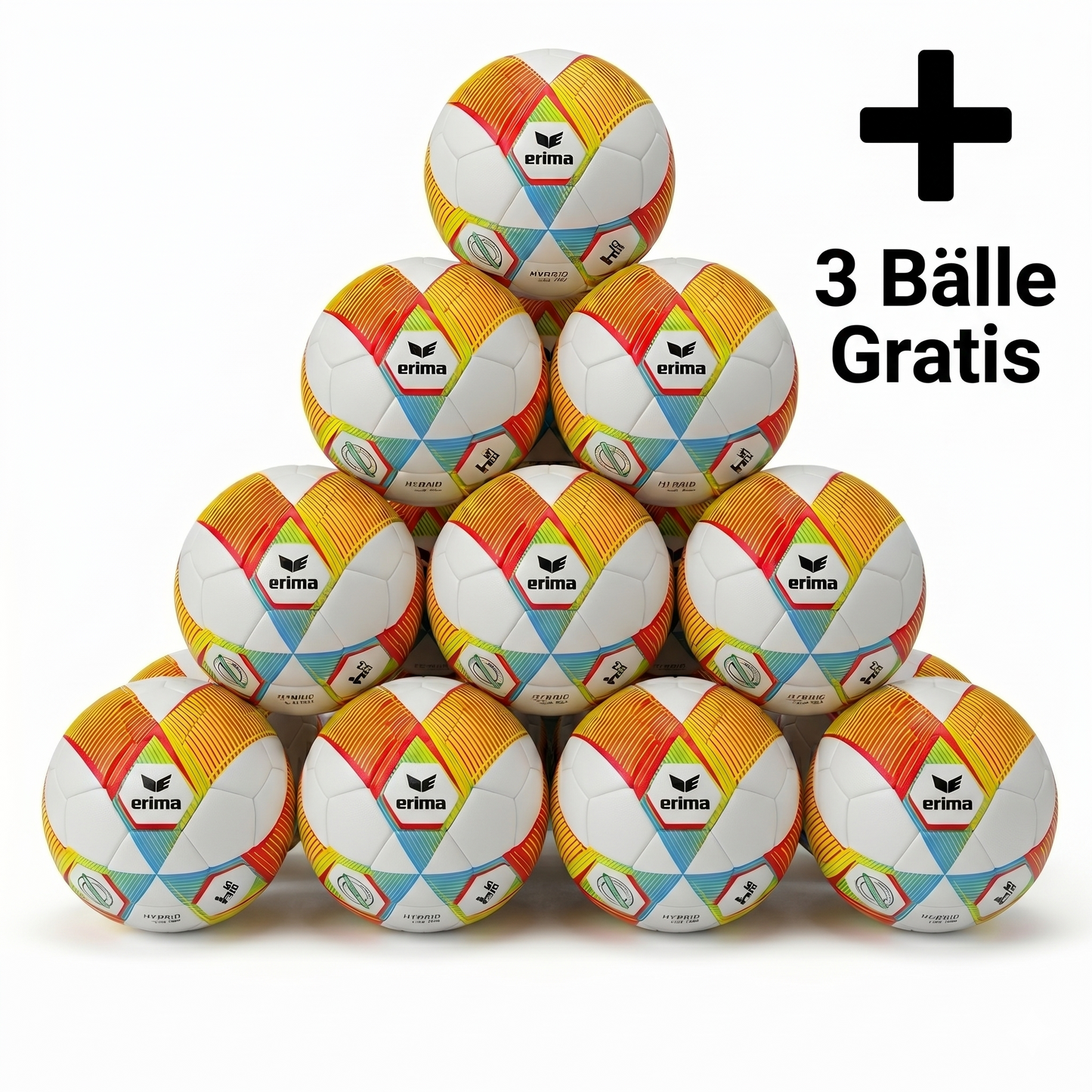 10er Ballpaket Hybrid Lite 350 + 3 Bälle gratis