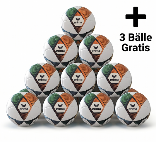 10er Ballpaket Hybrid Training 2.0 FH Edition + 3 Bälle gratis