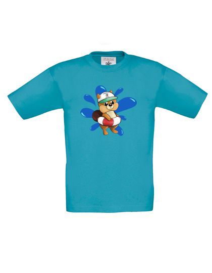 T-Shirt Flip im Wasser - Swimming Pool