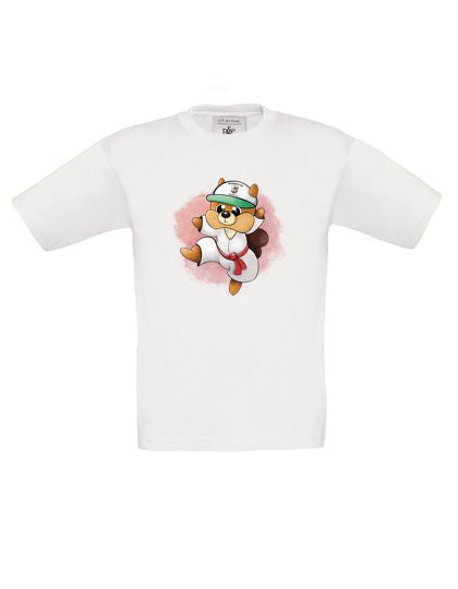 T-Shirt Flip macht Karate