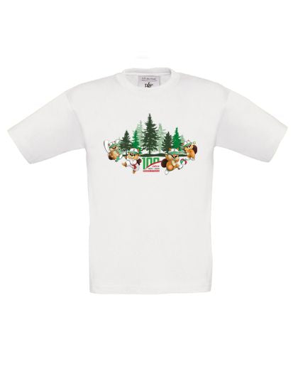 T-Shirt Flip im Wald