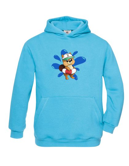 Kapuzenpullover Flip im Wasser - Very Turquoise
