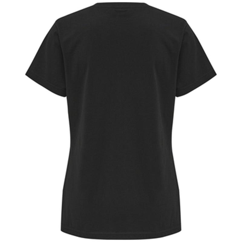 Damen Hummel Red Basic T-Shirt inkl. Vereinswappen