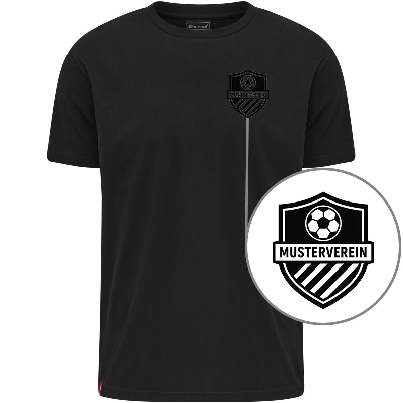 Kinder Hummel Red Basic T-Shirt inkl. Vereinswappen