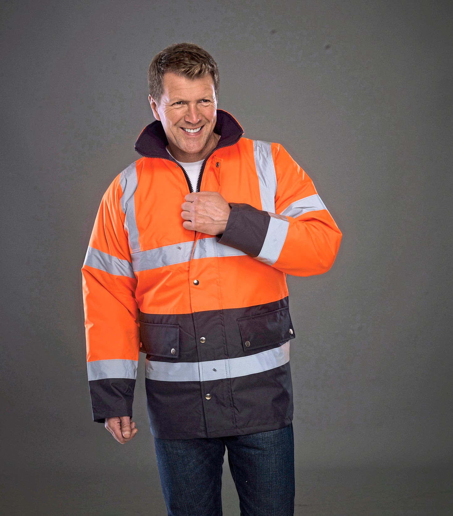 Hi-Vis Two-Tone Motorway Jacket