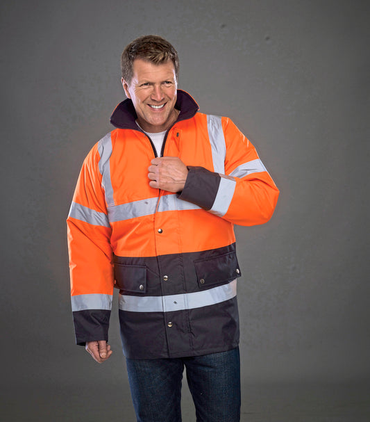 Hi-Vis Two-Tone Motorway Jacket